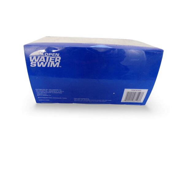 Open Water Swim Adult Performance Mask Tempered Glass Adjustable Strap New - Picture 3 of 3